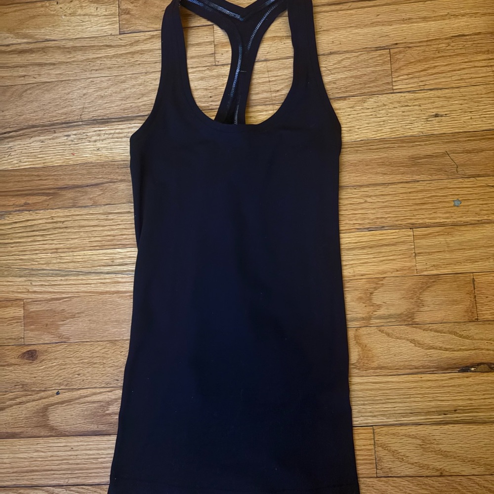 Women's Black Lululemon size 4 Tank Top